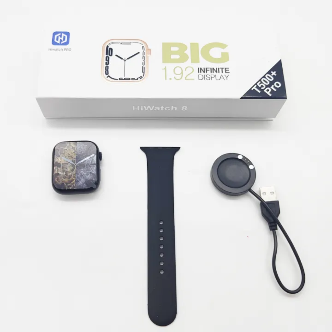 Smartwatch T500 Plus Notificaciones Y Sensores De Medicion — Game Stop