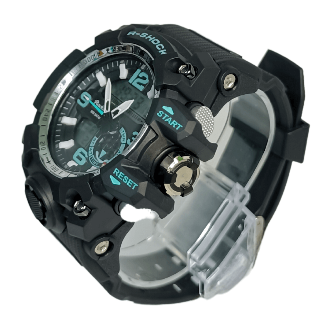 Casio - Reloj digital táctico G-Shock Mudmaster, negro, GGB100-1A.